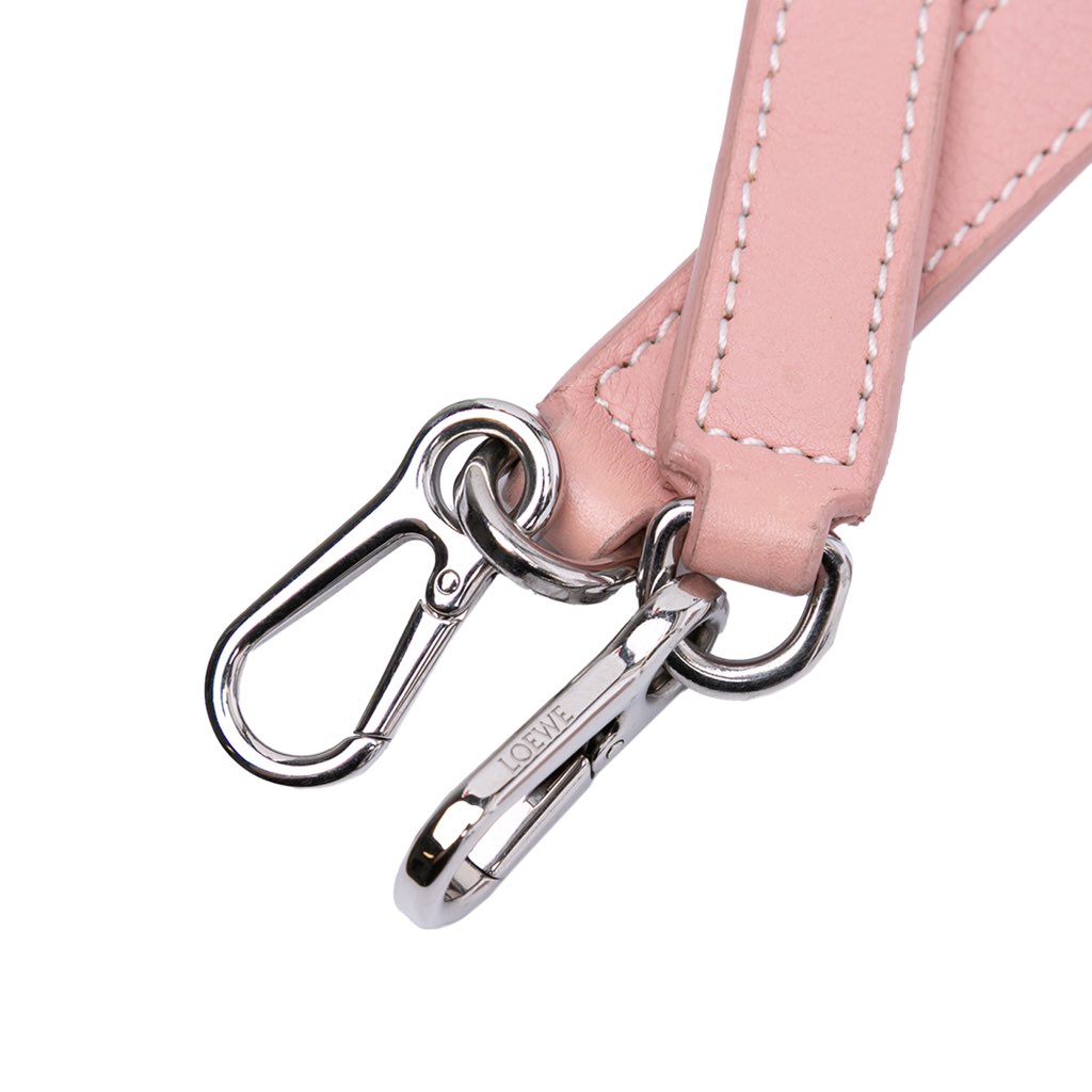 Loewe Mini Woven Calfskin Gingham Basket Bag - Image 11