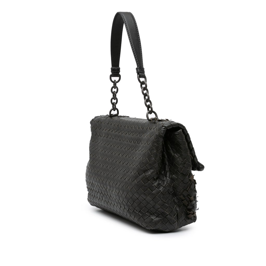 Bottega Veneta Nappa Intrecciato Tobu Olimpia Shoulder Bag - 2
