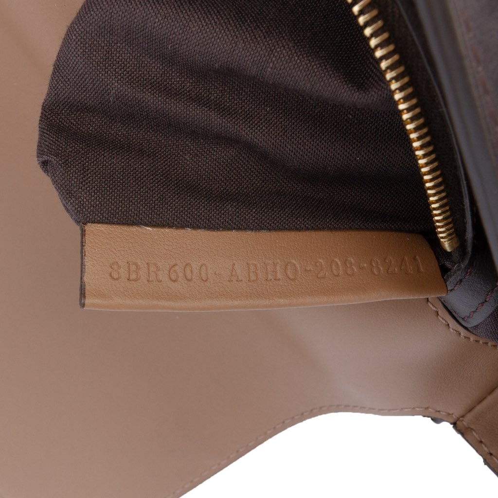 Fendi Pequin Nubuck Floral Baguette Satchel - 5