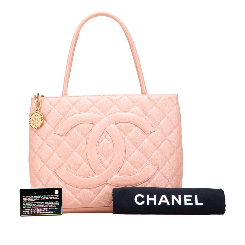 Chanel Caviar Medallion Tote - Image 13
