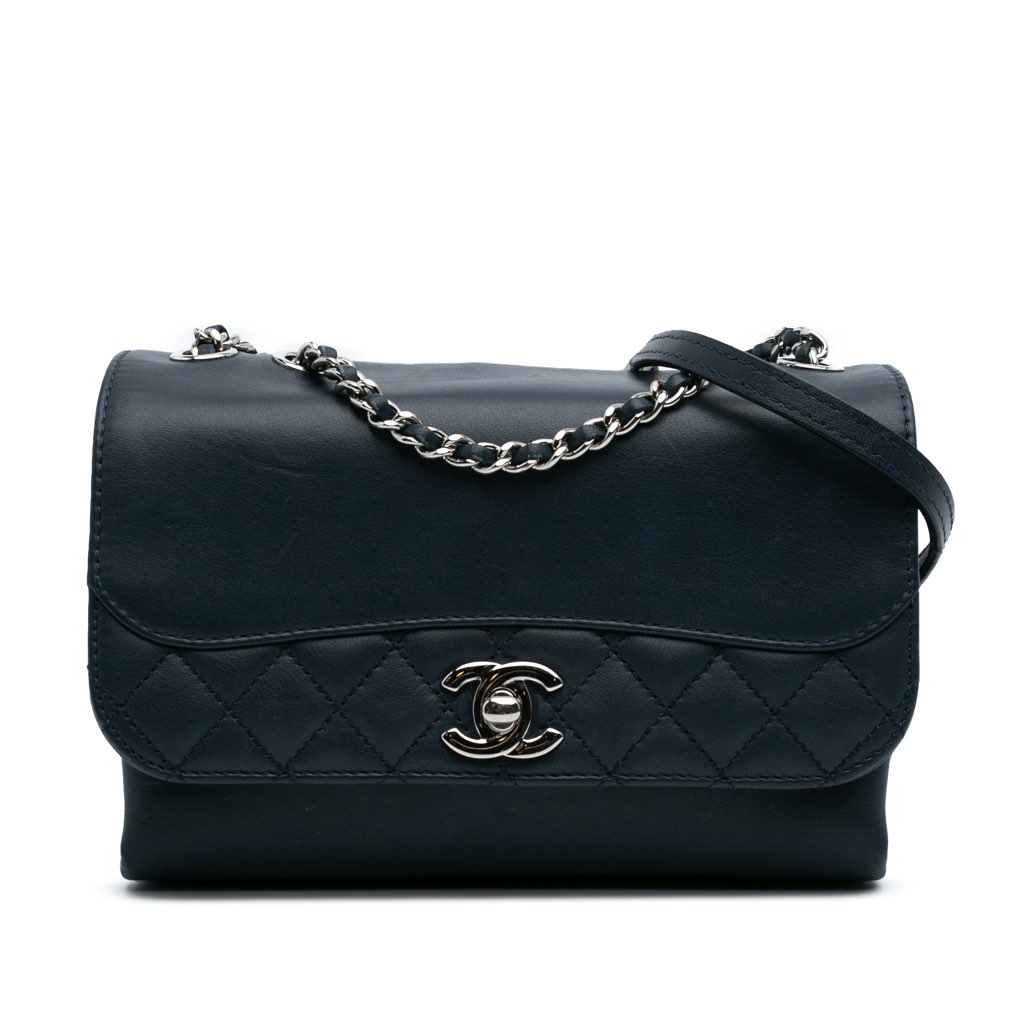 Chanel Mini Calfskin Tramezzo Flap