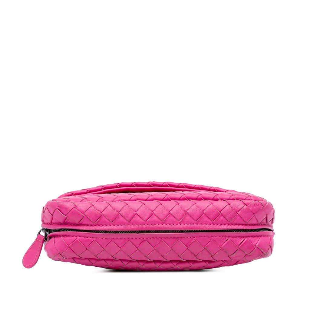 Bottega Veneta Small Calfskin Intrecciomirage Embossed Butterfly Chain Crossbody - 3