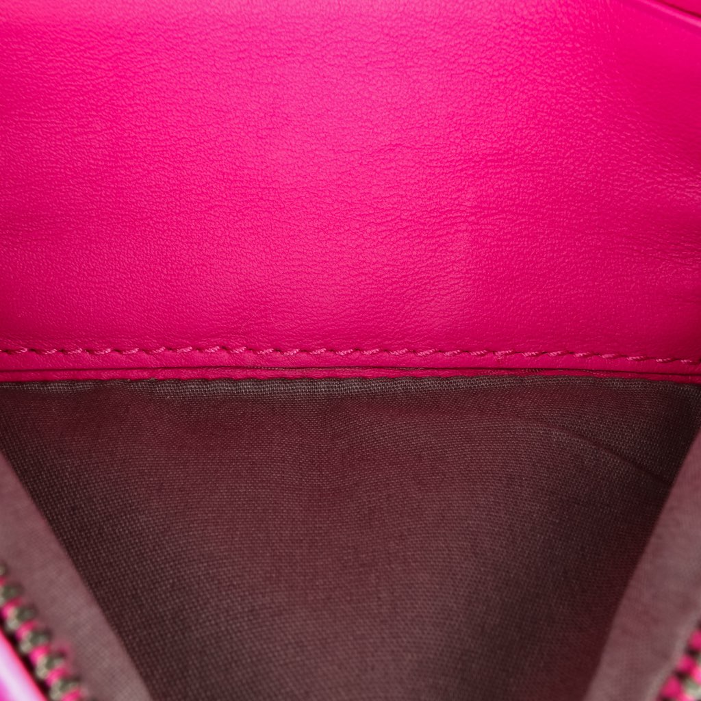 Bottega Veneta Small Calfskin Intrecciomirage Embossed Butterfly Chain Crossbody - 5