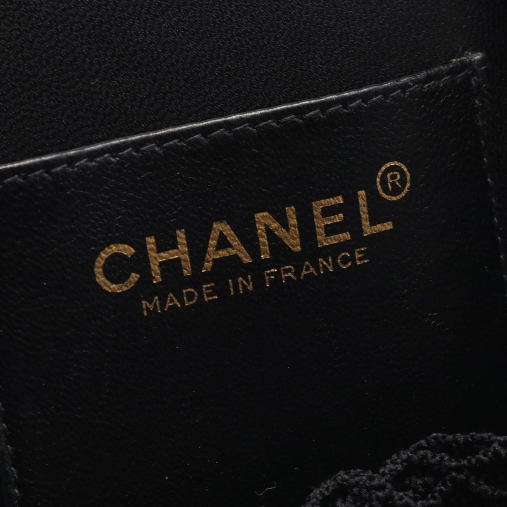 Chanel Lambskin and Satin Camellia Flower Evening Bag - 4