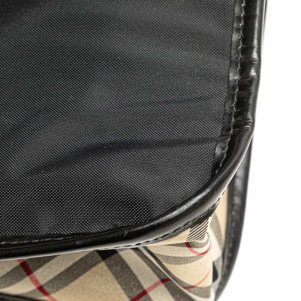 Burberry Nova Check Trimmed Nylon Tote - Image 10