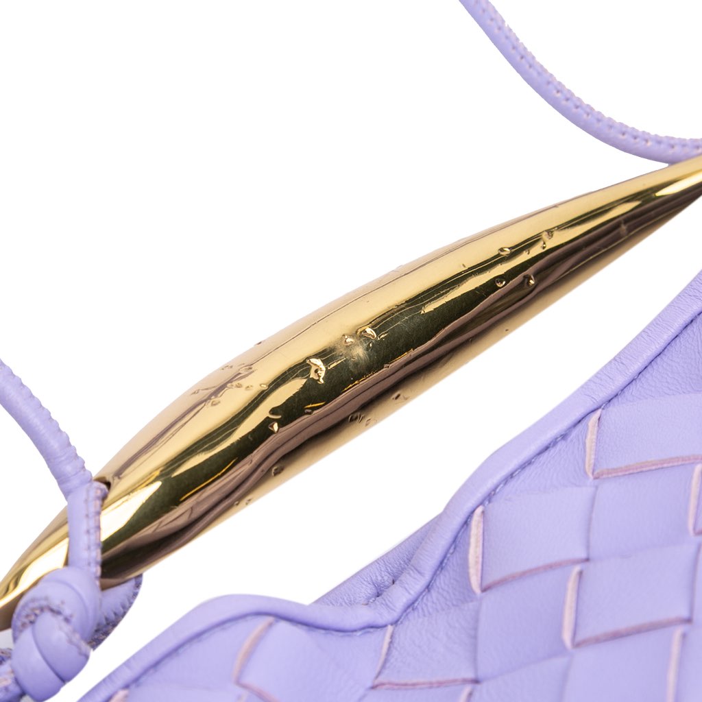 Bottega Veneta Baby Lambskin Intrecciato Sardine Bag - 5