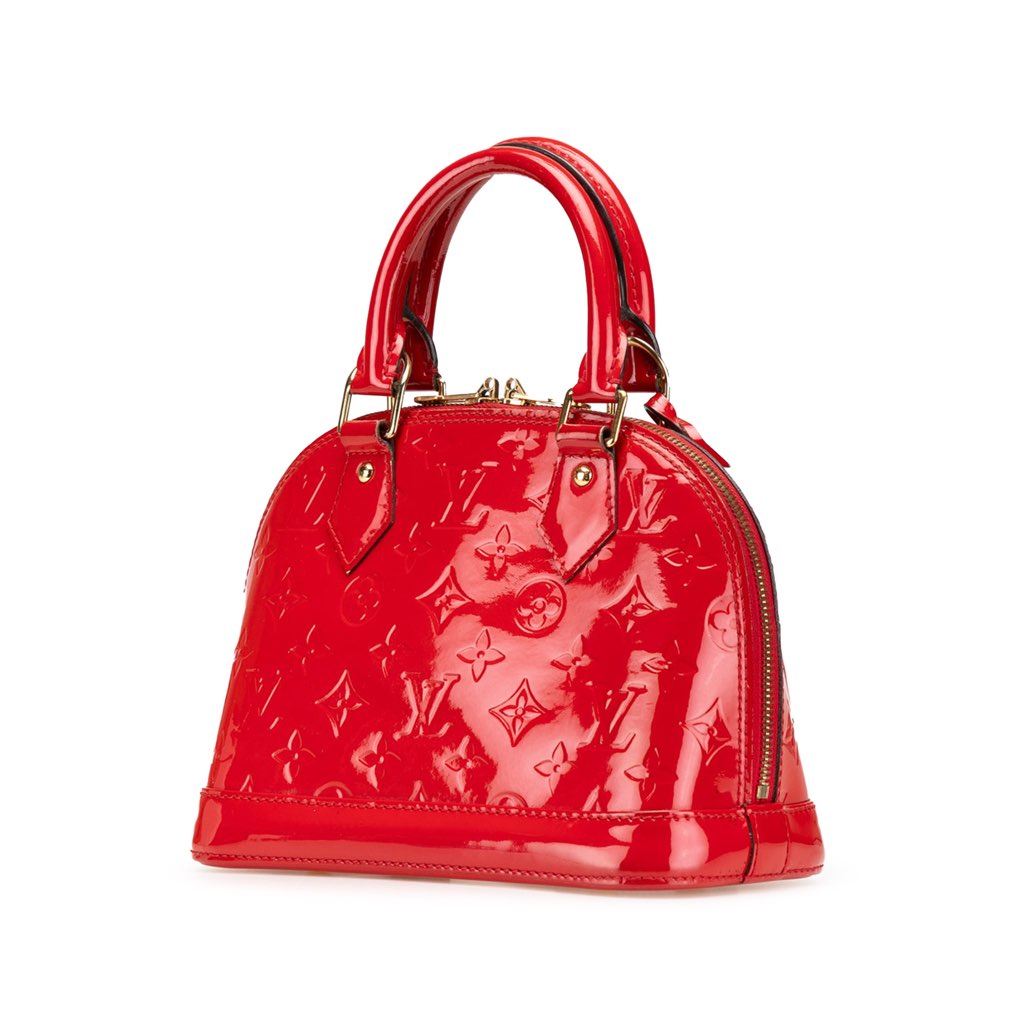 Louis Vuitton Monogram Vernis Alma BB - Back view