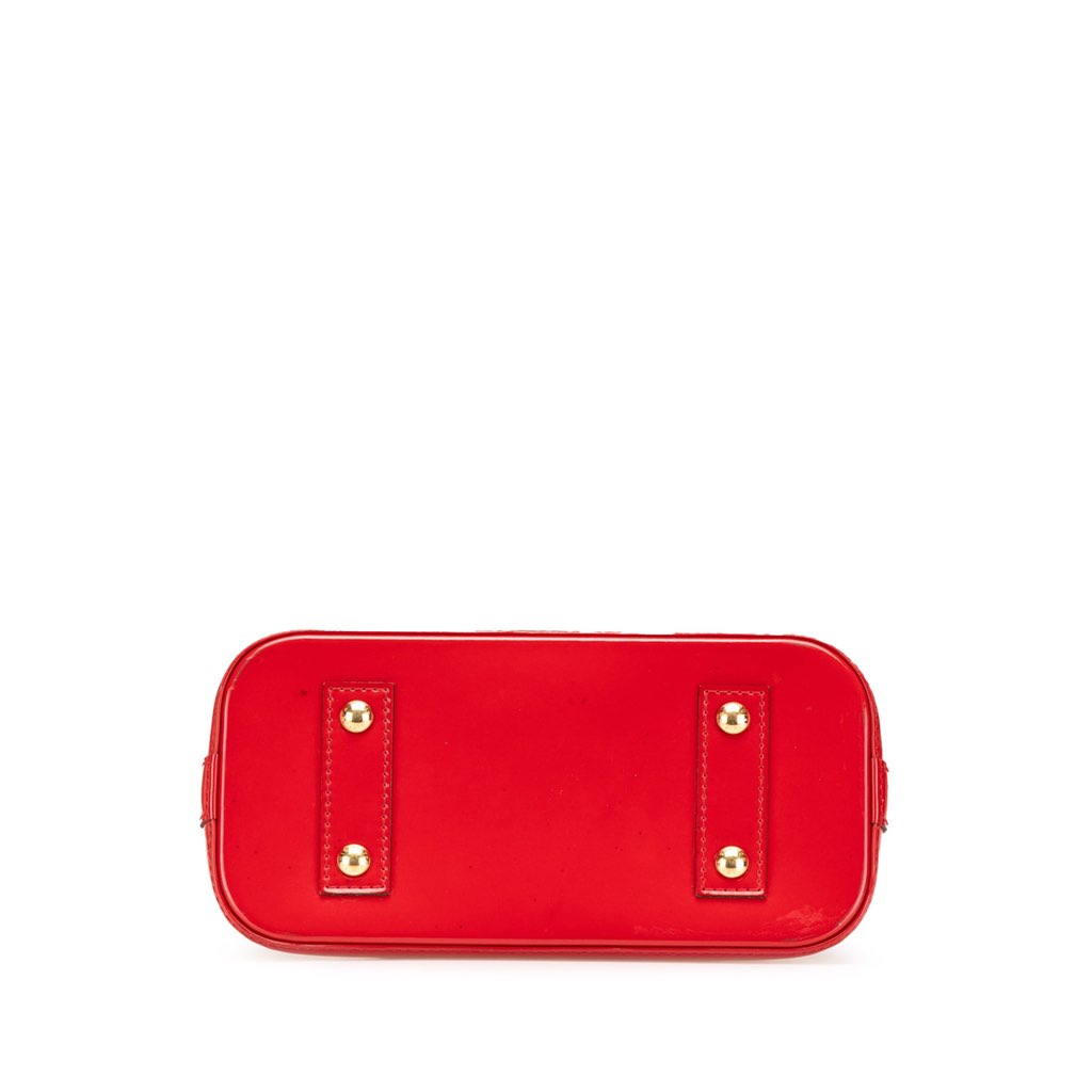 Louis Vuitton Monogram Vernis Alma BB - Image 6
