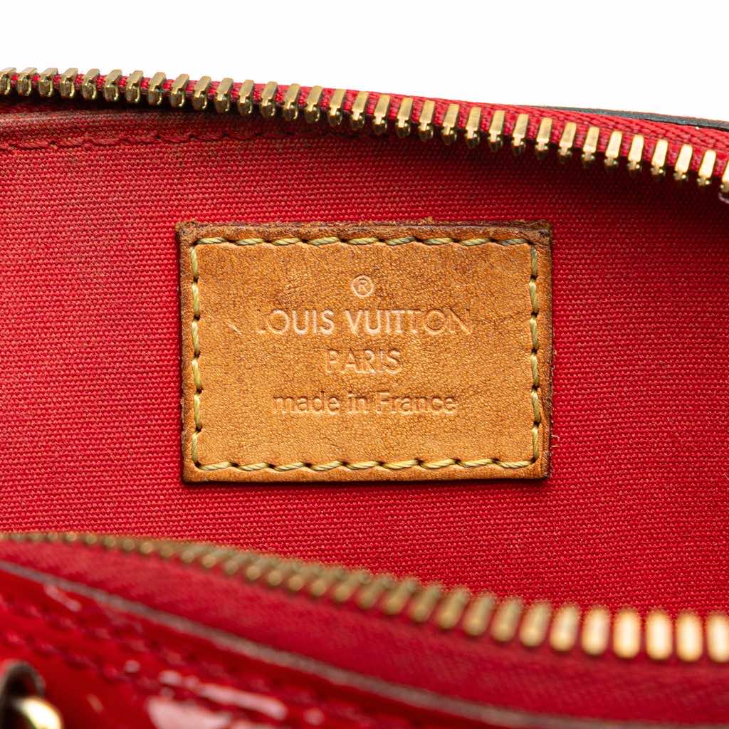 Louis Vuitton Monogram Vernis Alma BB - Side view