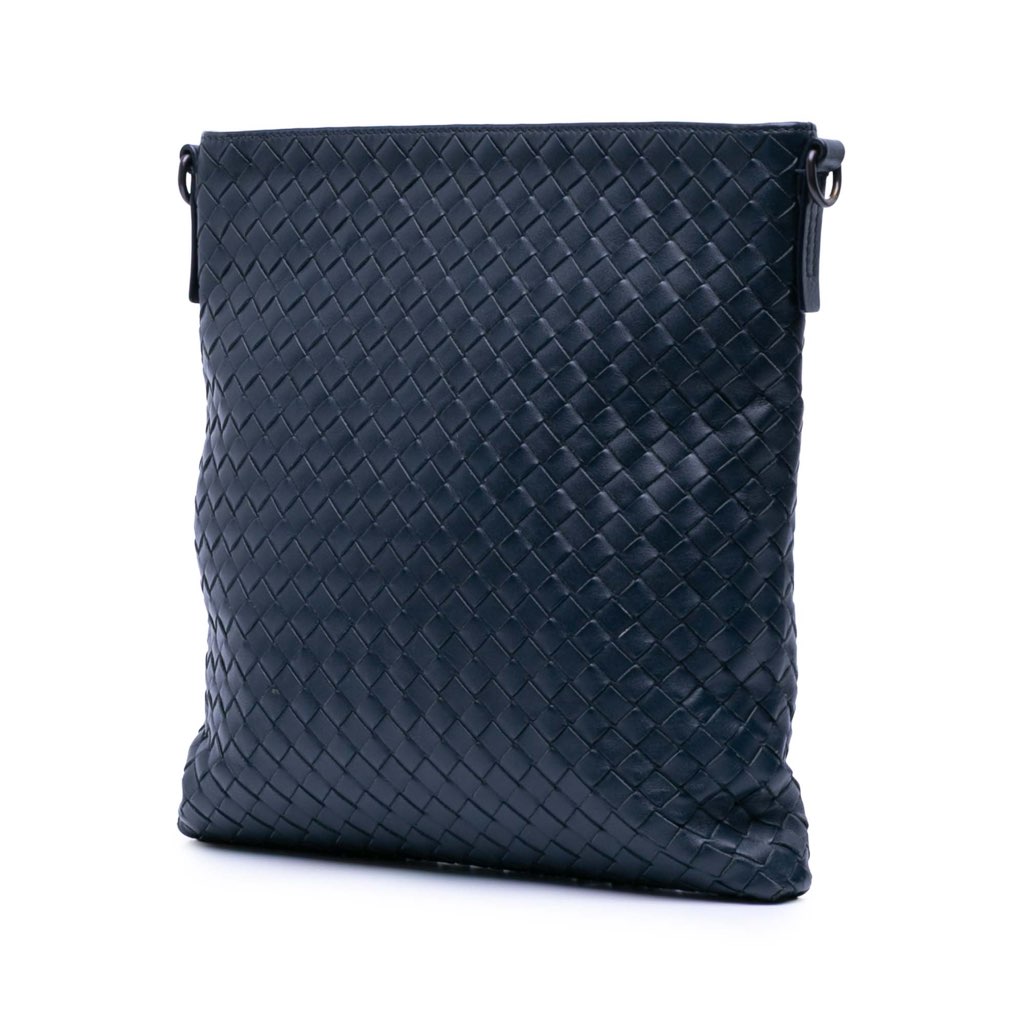 Bottega Veneta Leather Intrecciato Crossbody - 2