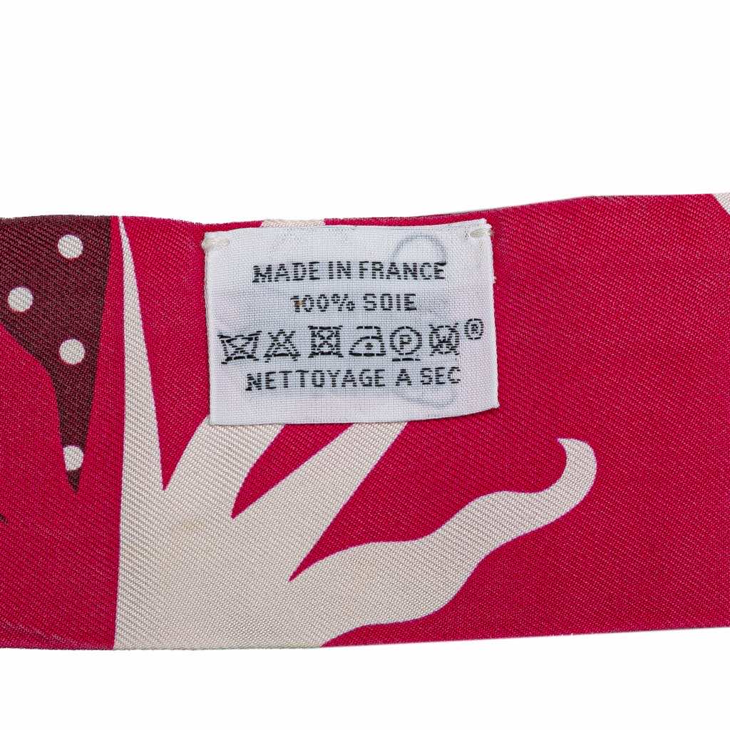 Hermès Astrologie A Pois Silk Twilly Scarf - 3