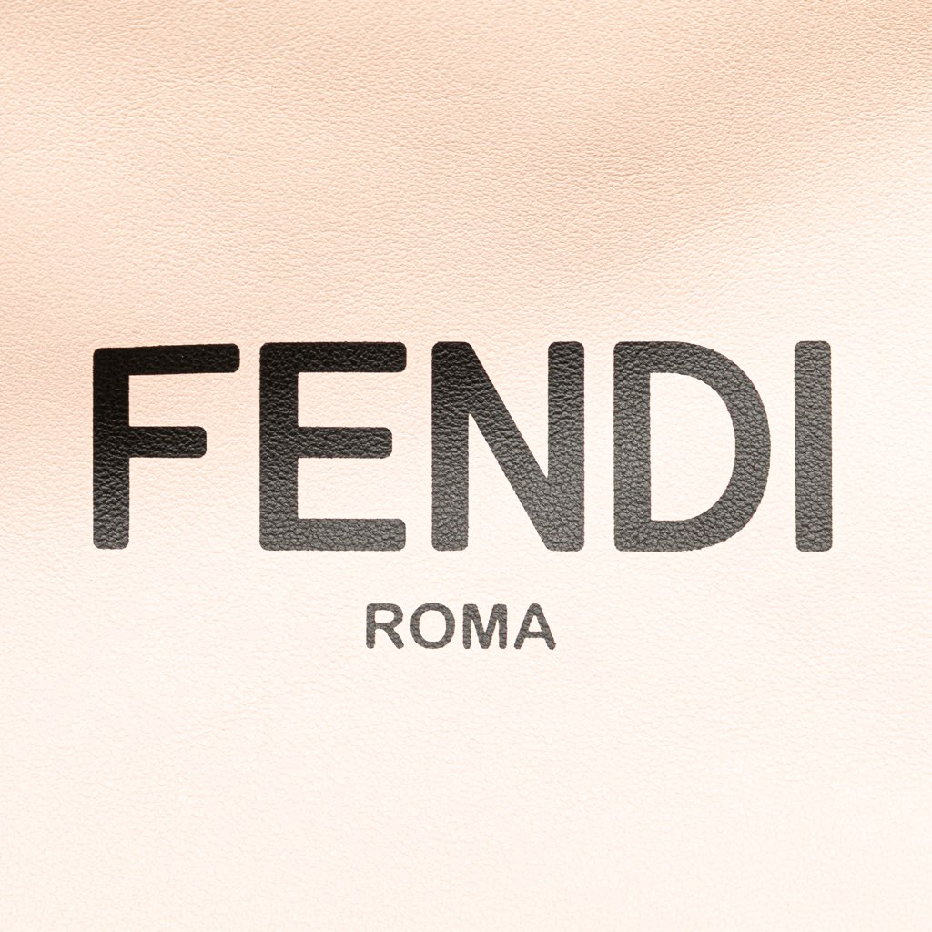 Fendi Small Leather Logo Drawstring Crossbody - Side view