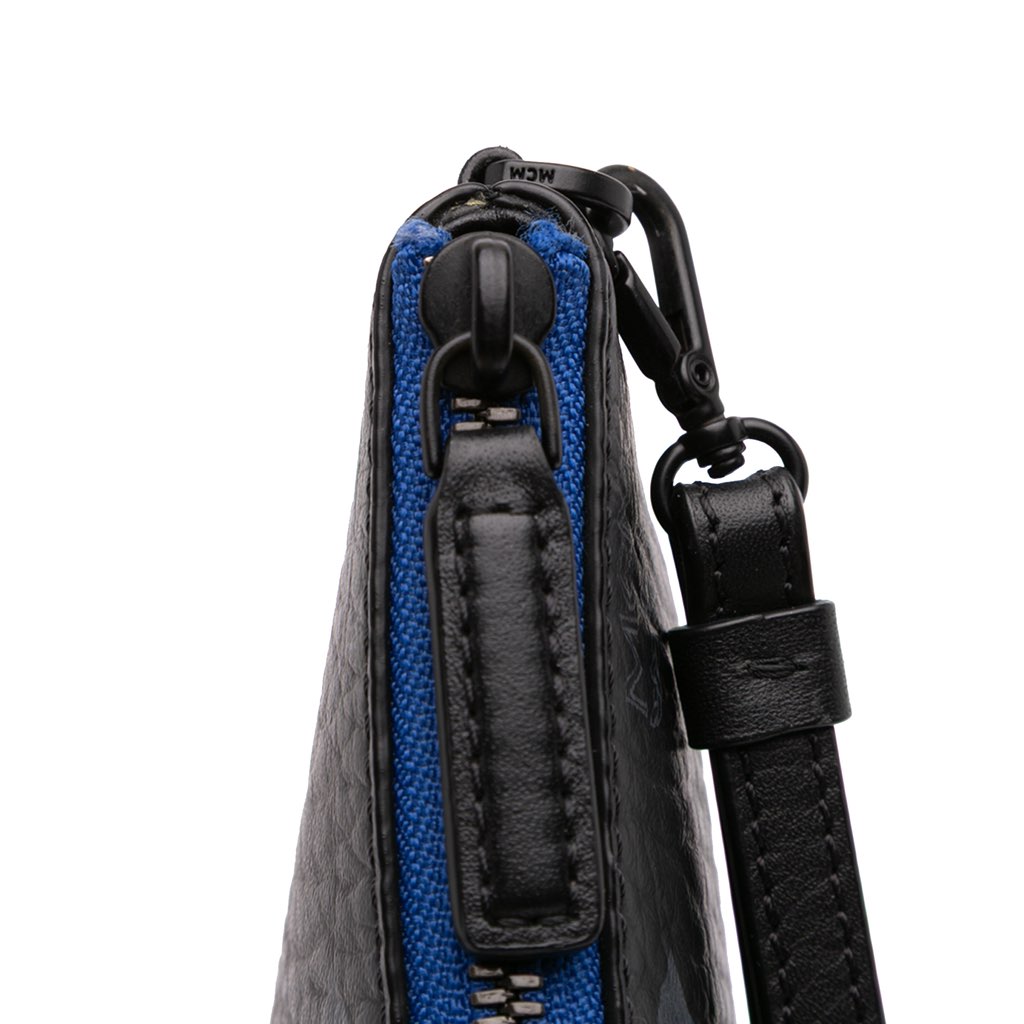 Mcm Sambypen Haru Henry Kaiser Visetos Coated Canvas Clutch - Image 14