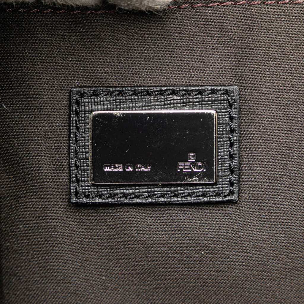 Fendi Zucca Coated Canvas Handbag - 5