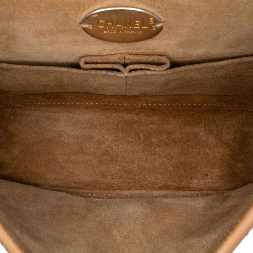 Chanel Medium Classic Calfskin Wild Stitch Double Flap - 4