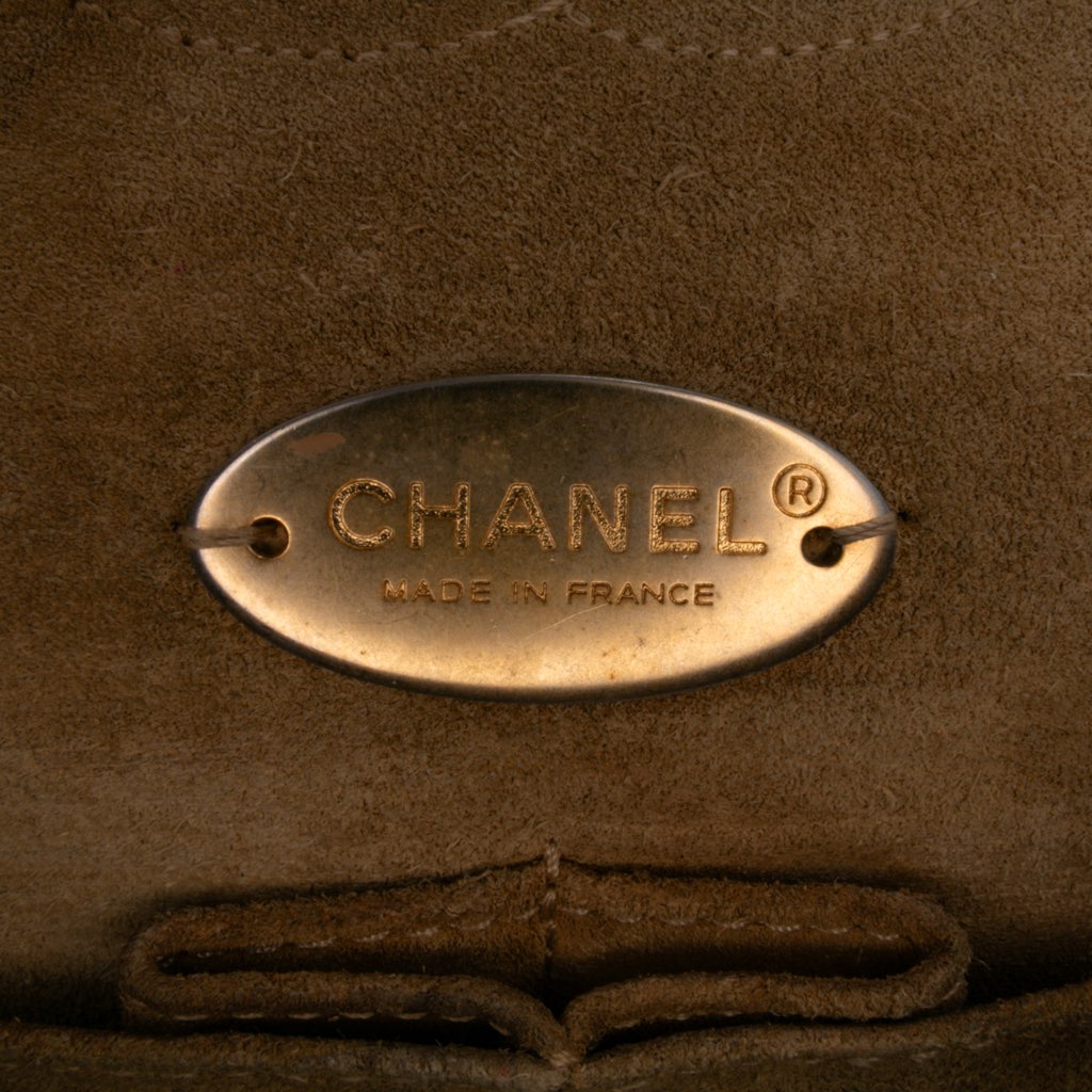 Chanel Medium Classic Calfskin Wild Stitch Double Flap - Side view