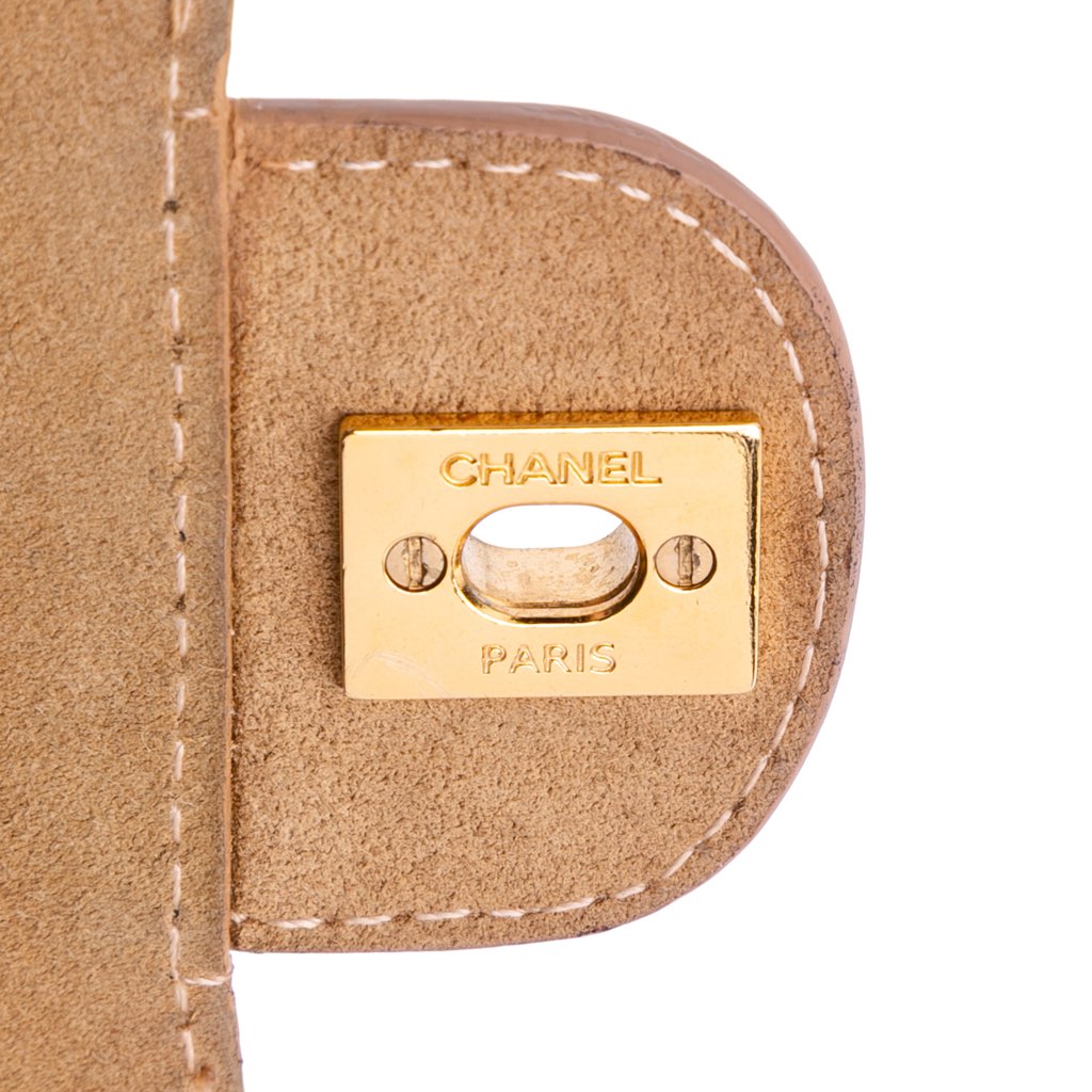 Chanel Medium Classic Calfskin Wild Stitch Double Flap - Detail 2