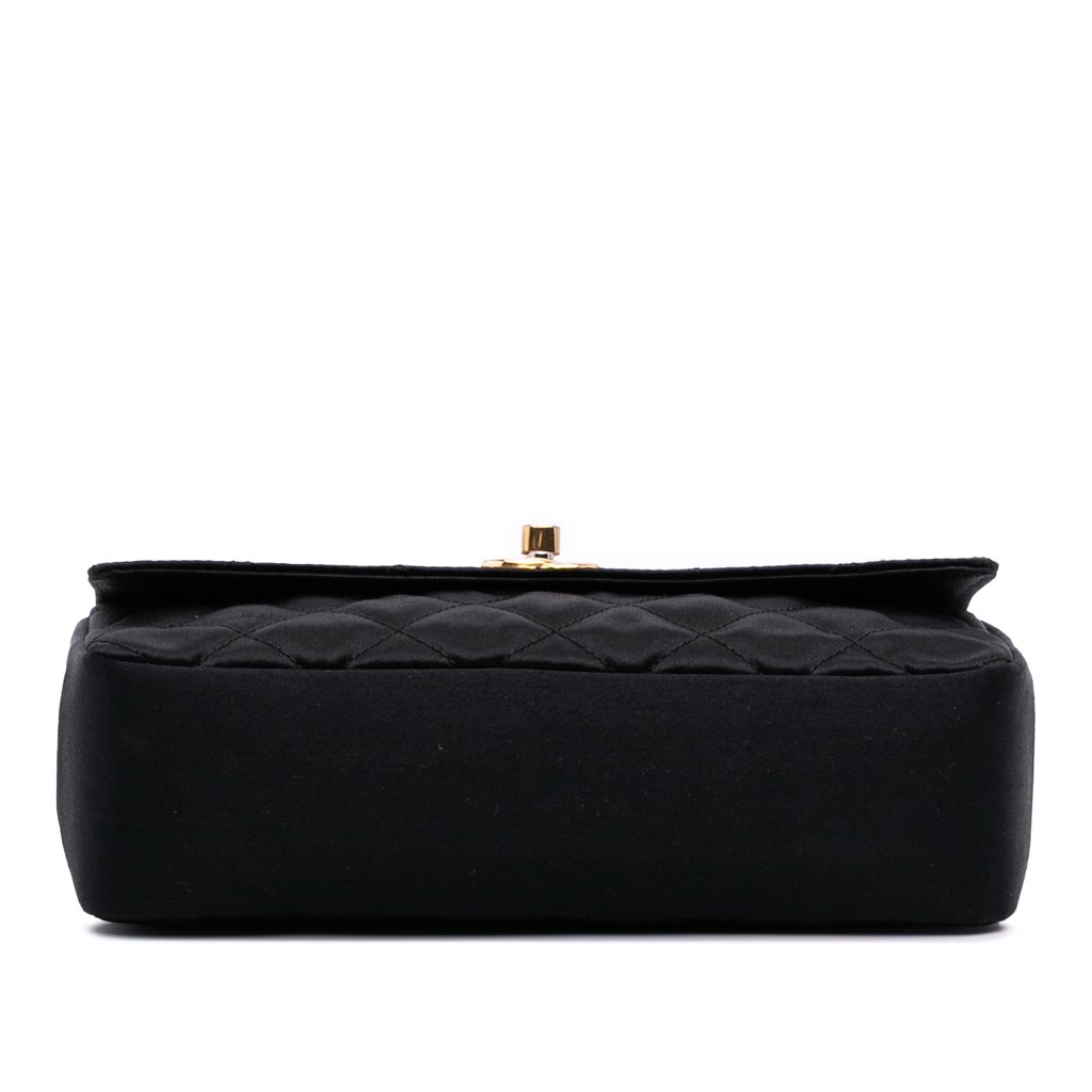 Chanel Mini Rectangular CC Quilted Satin Flap - 3