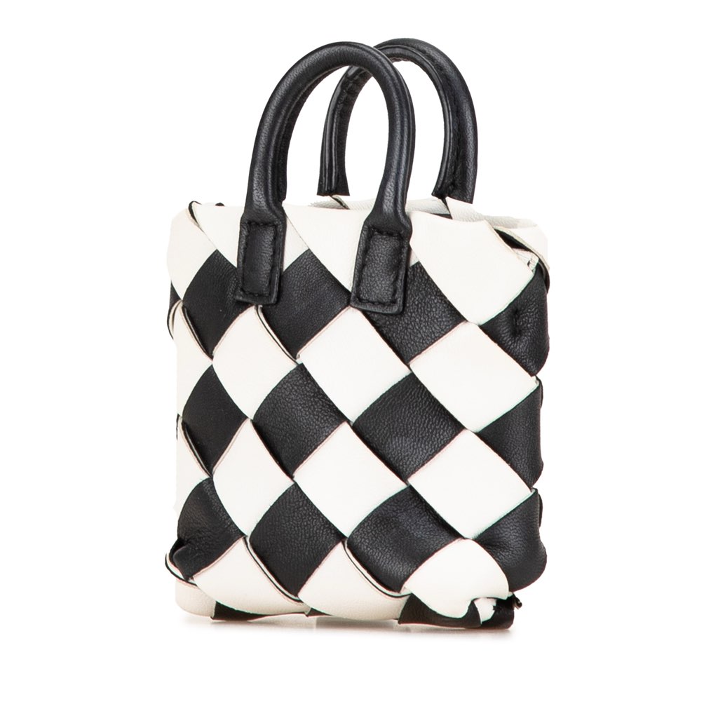 Bottega Veneta Nappa Intrecciato Maxi Cabat Bag Charm - Back view