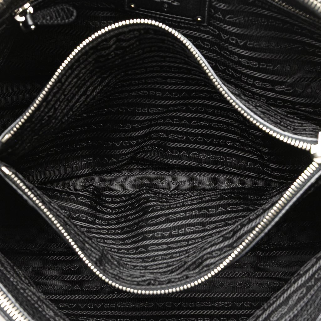 Prada Soft Calf Double Zip Satchel - 4