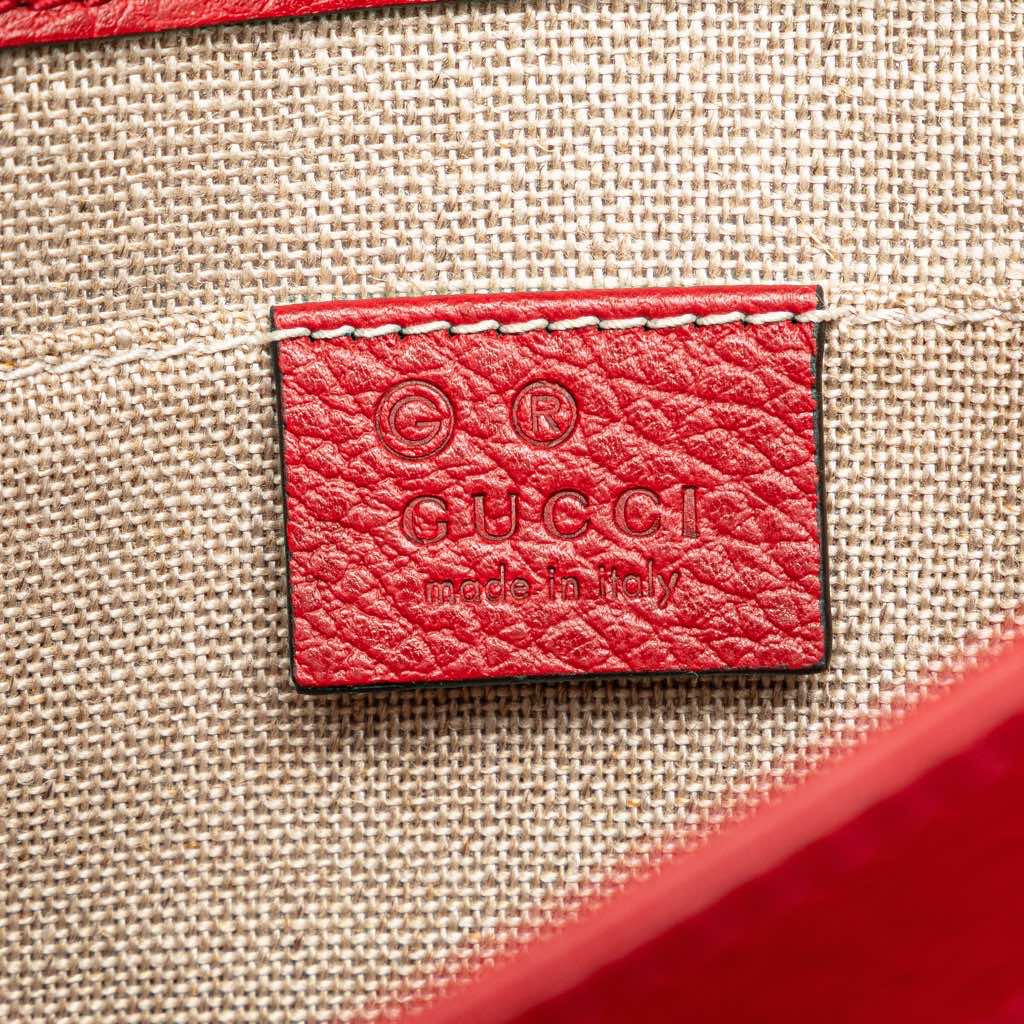 Gucci Small Dollar Calfskin Interlocking G Crossbody - Side view