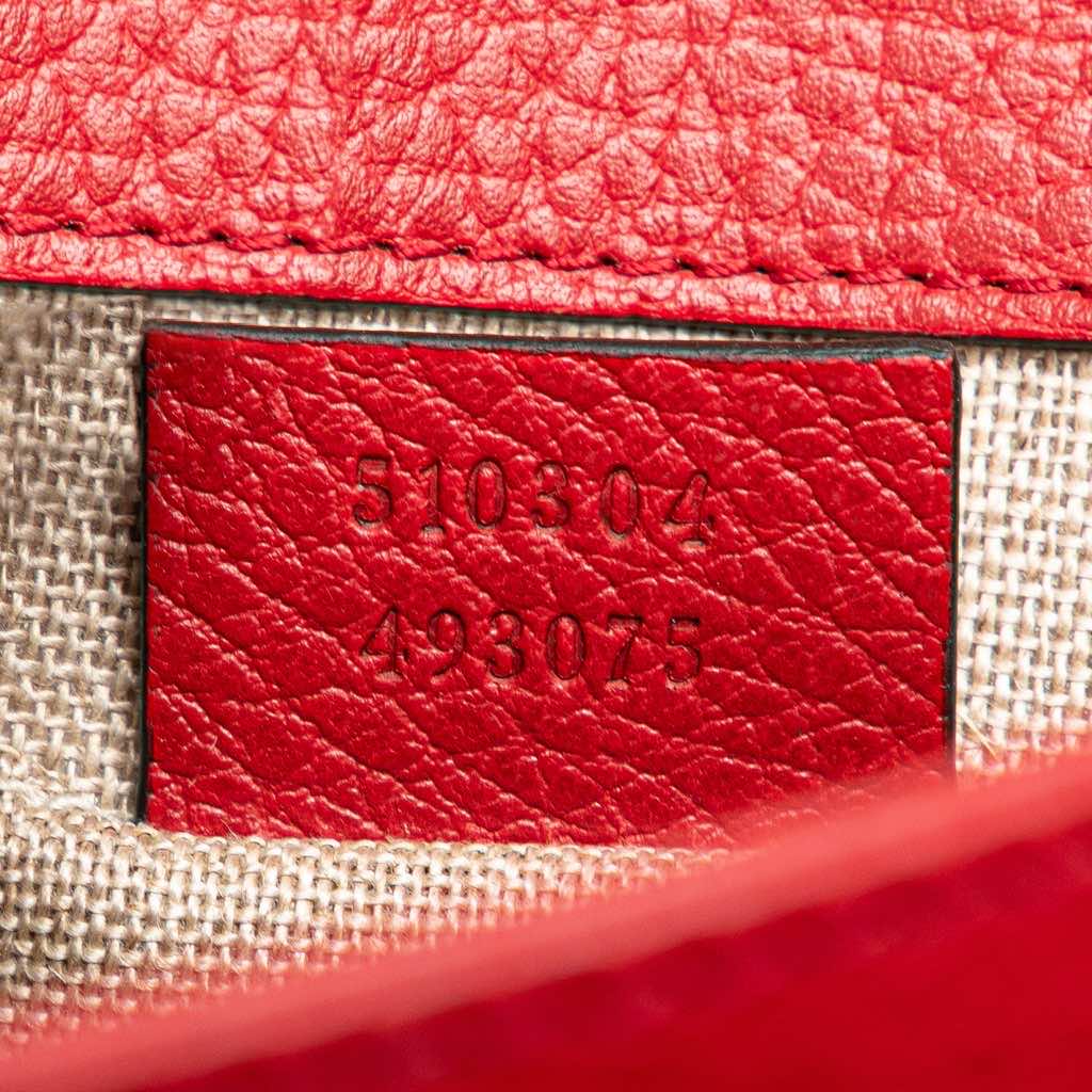 Gucci Small Dollar Calfskin Interlocking G Crossbody - Detail 1