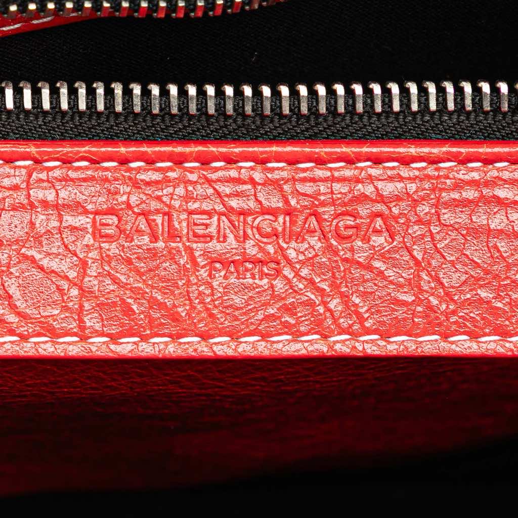 Balenciaga XS Lambskin Bazar Shopper Tote - Side view