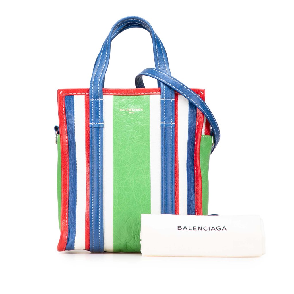 Balenciaga XS Lambskin Bazar Shopper Tote - Image 12