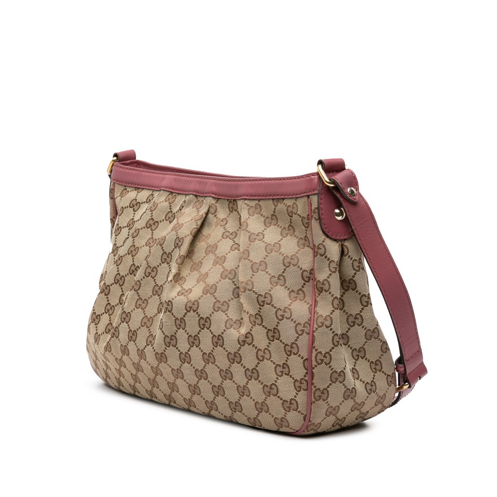 Gucci GG Canvas Sukey Crossbody - Back view
