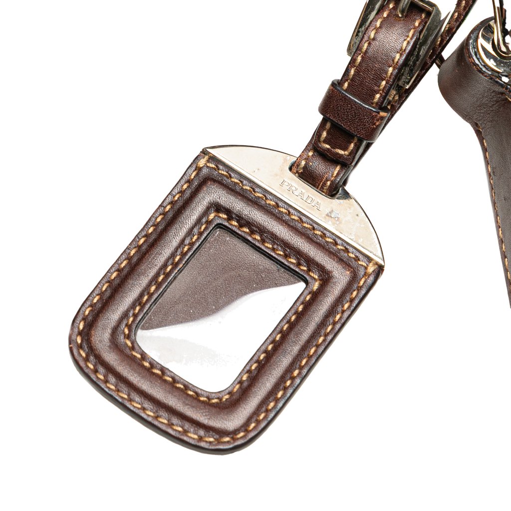 Prada Canvas Canapa Logo Shoulder Bag - Image 15