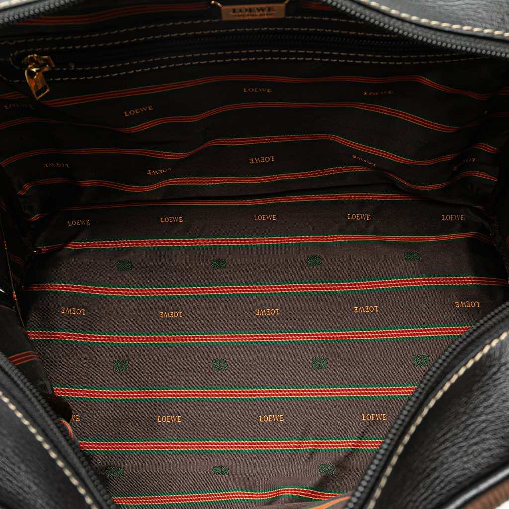 Loewe Leather Velazquez Twist Duffle Bag - 4