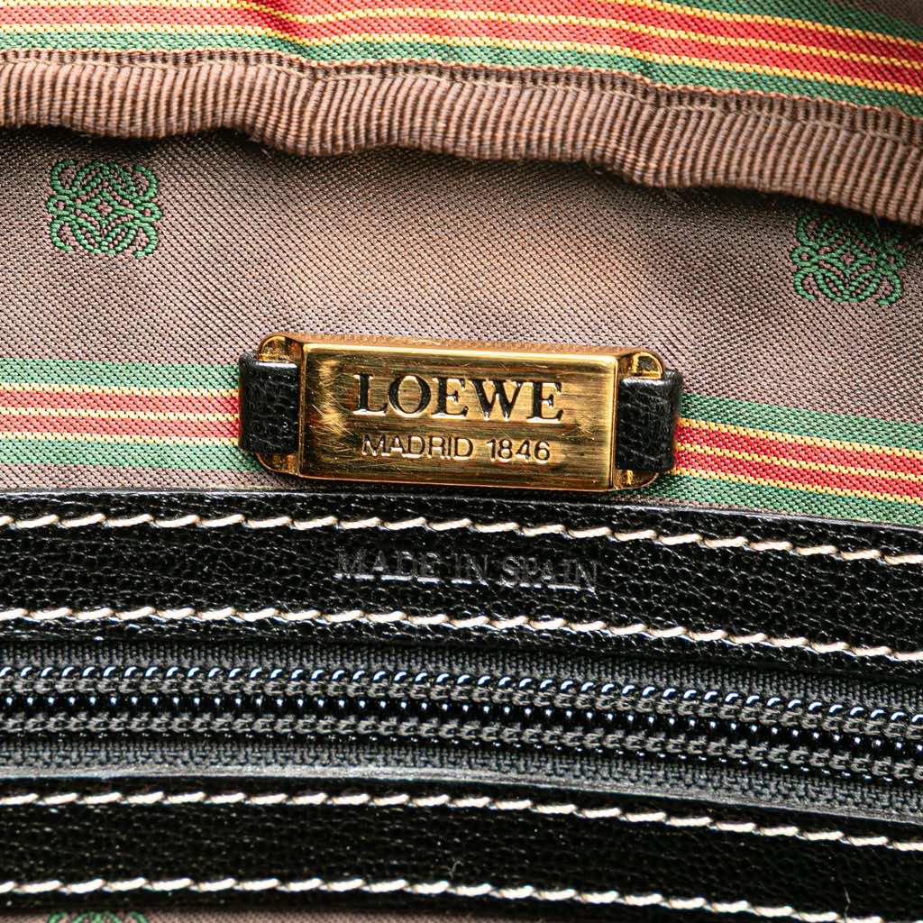 Loewe Leather Velazquez Twist Duffle Bag - 5