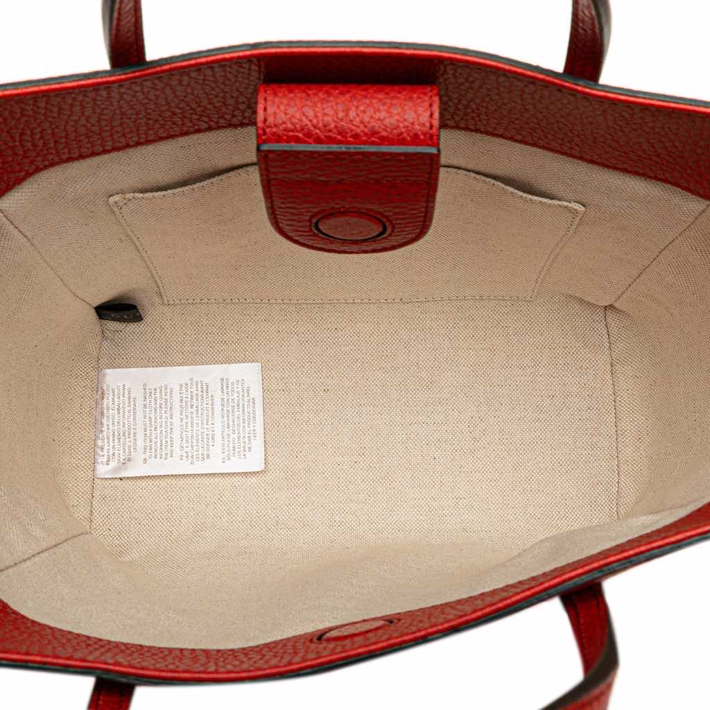 Gucci Mini Leather Swing Handbag - 4