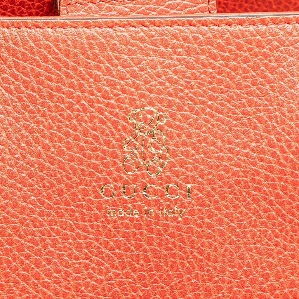 Gucci Mini Leather Swing Handbag - Image 11