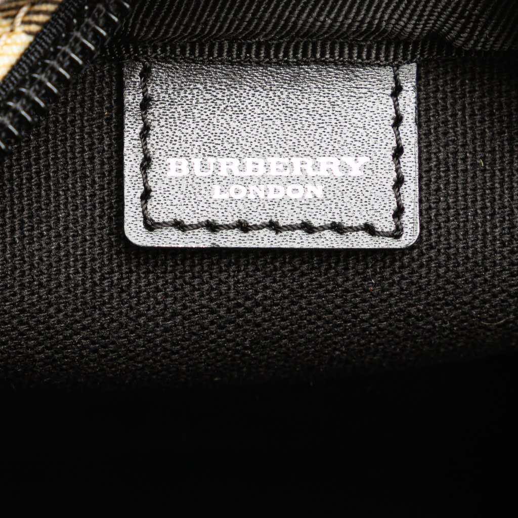 Burberry House Check Canvas Crossbody - Detail 1