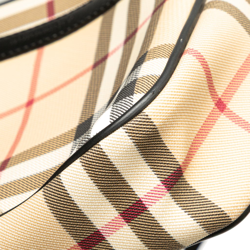 Burberry House Check Canvas Crossbody - Detail 2