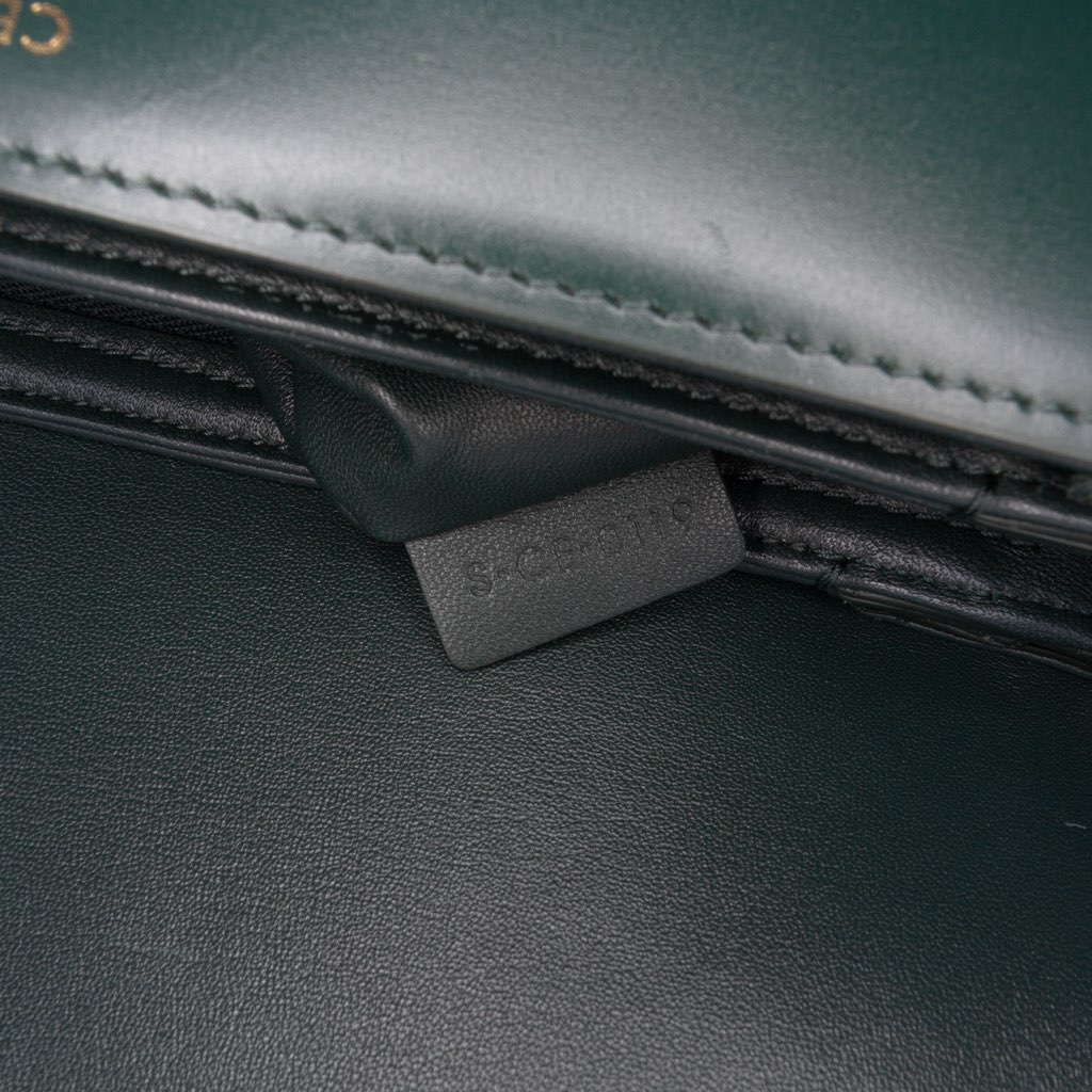 Celine Classique Shiny Calfskin Triomphe Crossbody - Side view