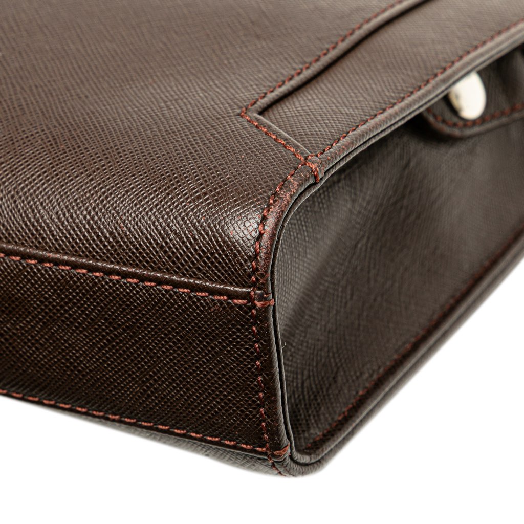 Burberry Leather Clutch - Image 10