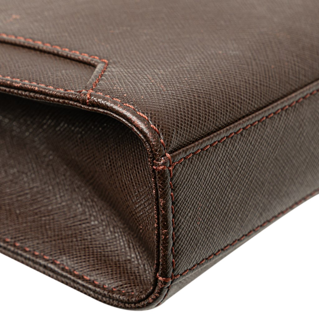 Burberry Leather Clutch - Image 11