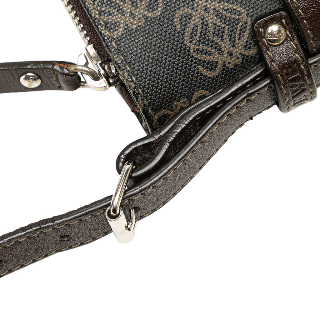 Loewe Anagram Coated Canvas Crossbody - Image 12