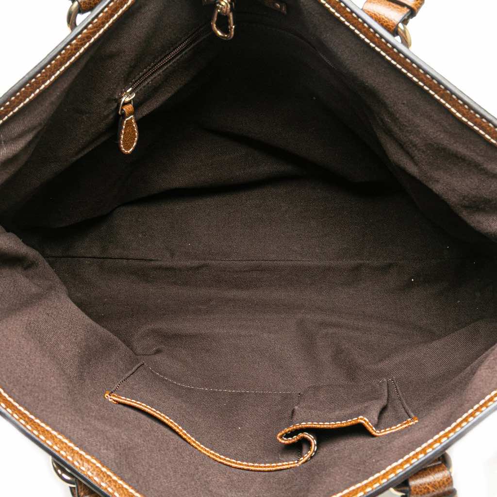 Celine Canvas Carriage Tote - 4