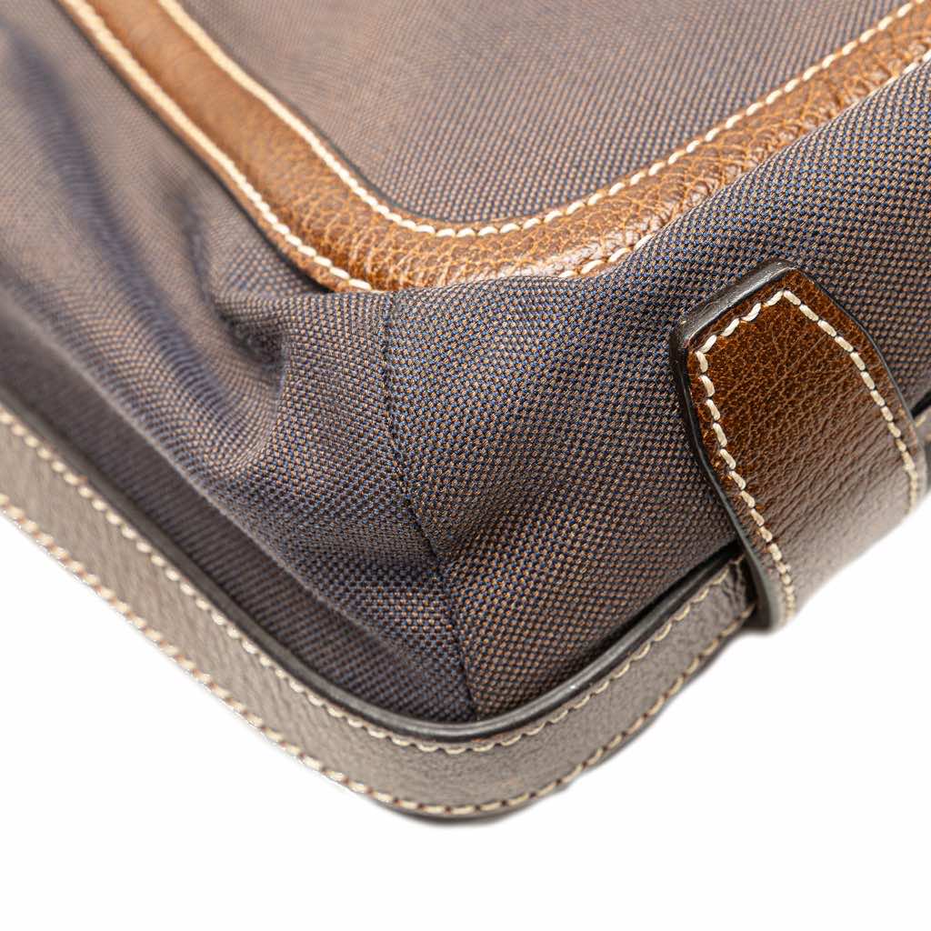 Celine Canvas Carriage Tote - Image 11