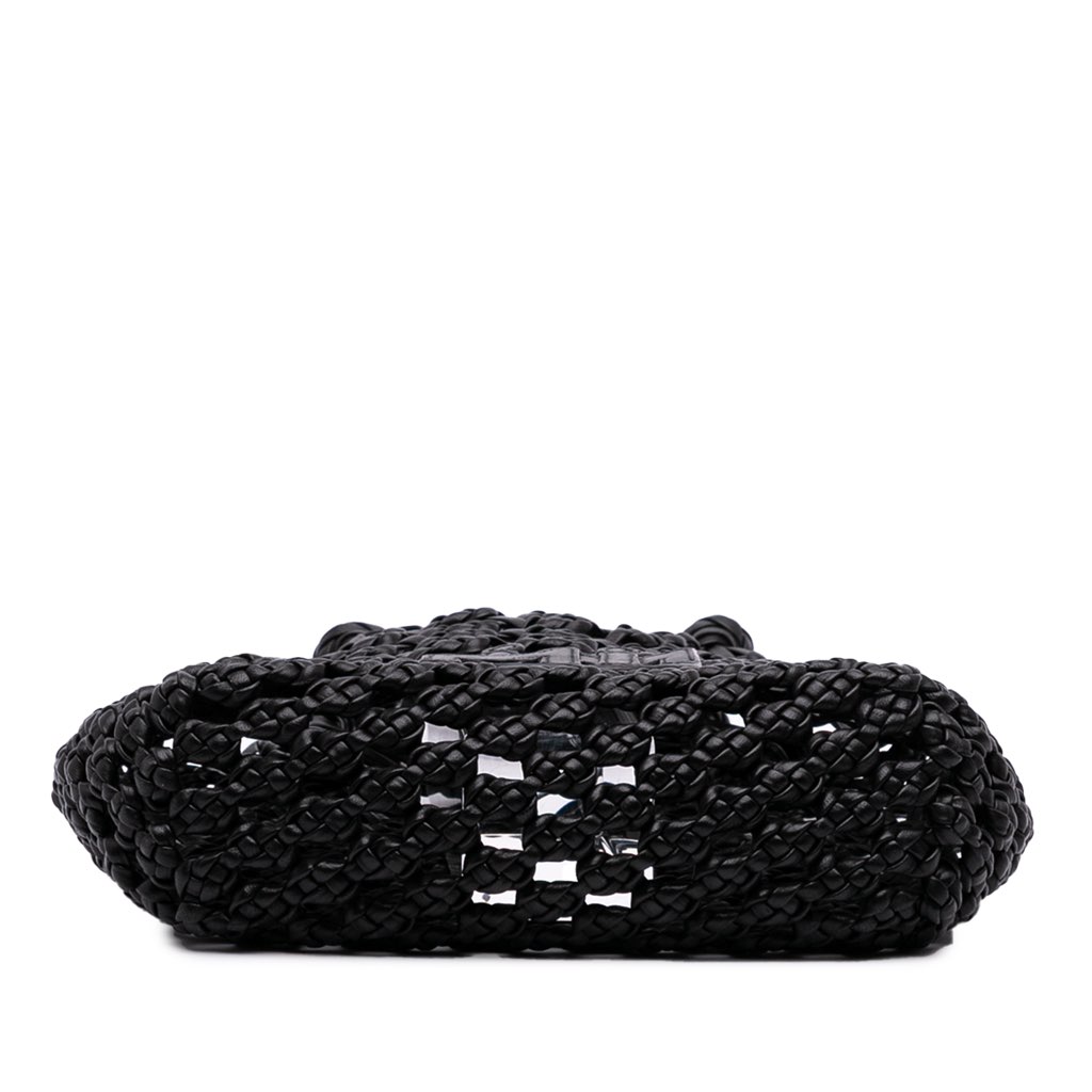 Miu Miu Nappa Macrame Bucket Bag - 3