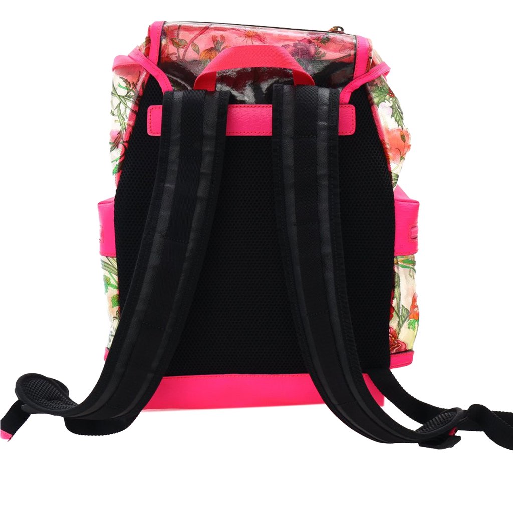 Gucci PVC Flora Techpack Backpack - 3