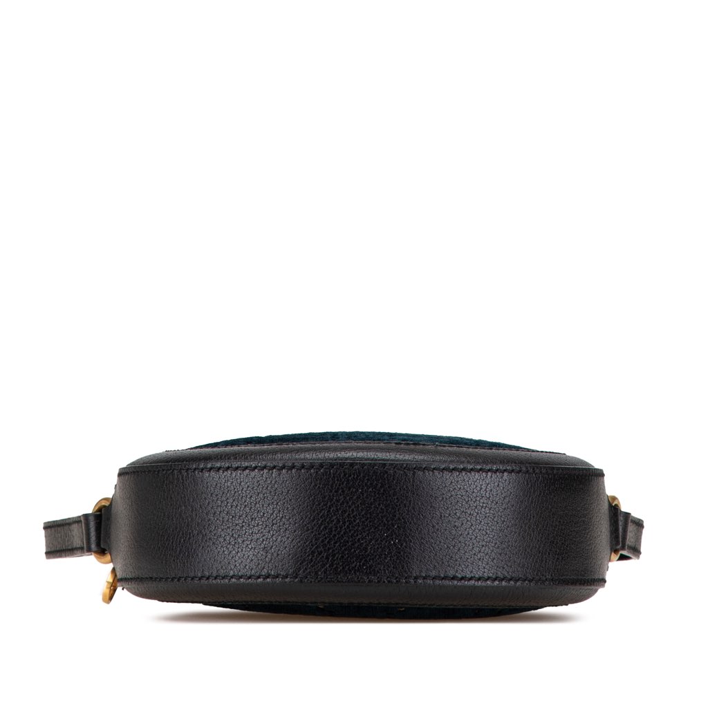 Gucci GG Velvet Ophidia Round Crossbody - 3