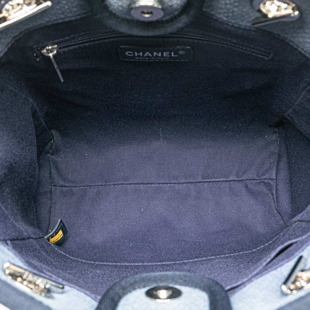 Chanel Mini Canvas Deauville Tote - 4