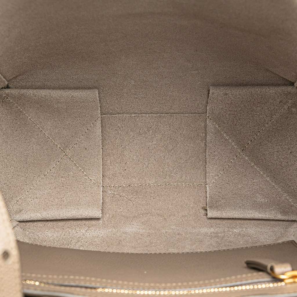 Celine Small Grained Calfskin Vertical Cabas Satchel - 4