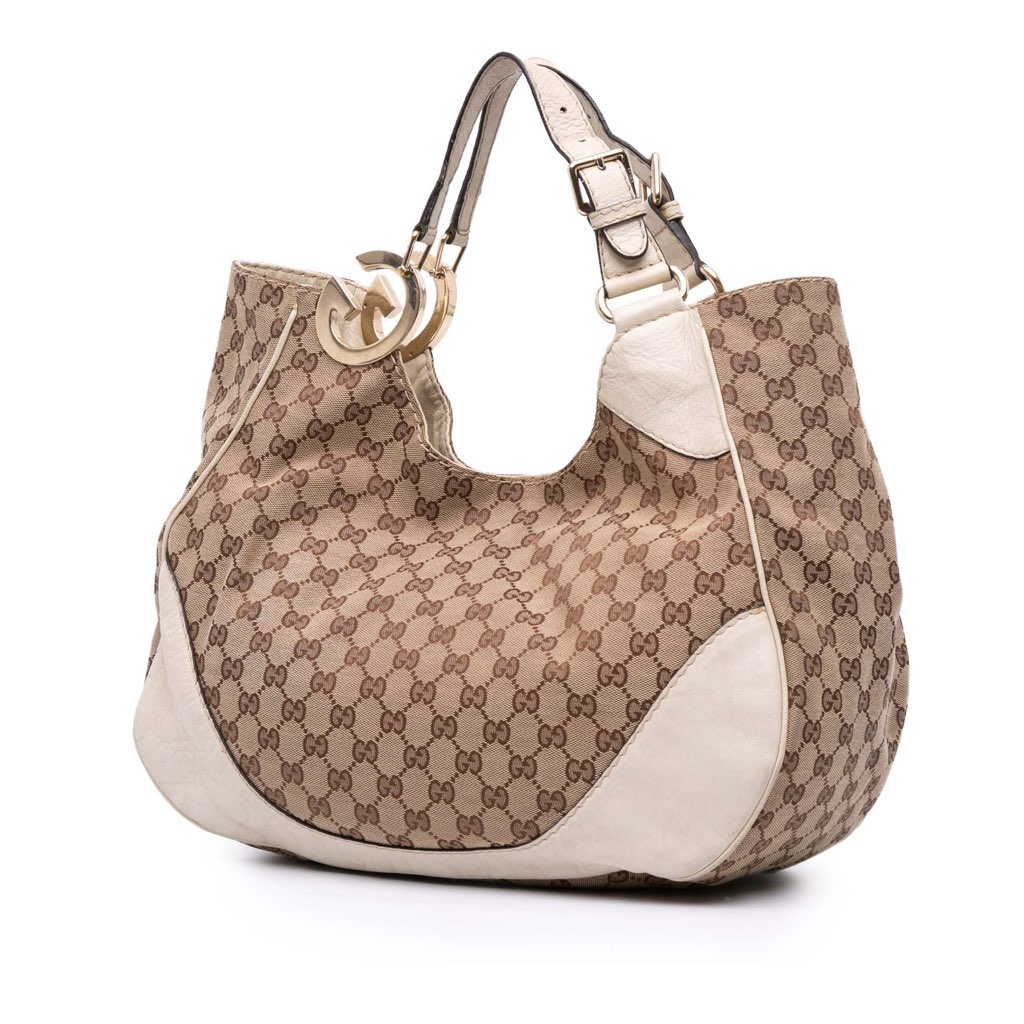 Gucci GG Canvas Charlotte Tote - Back view