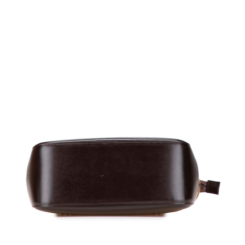 Burberry Haymarket Check Canvas Handbag - 3