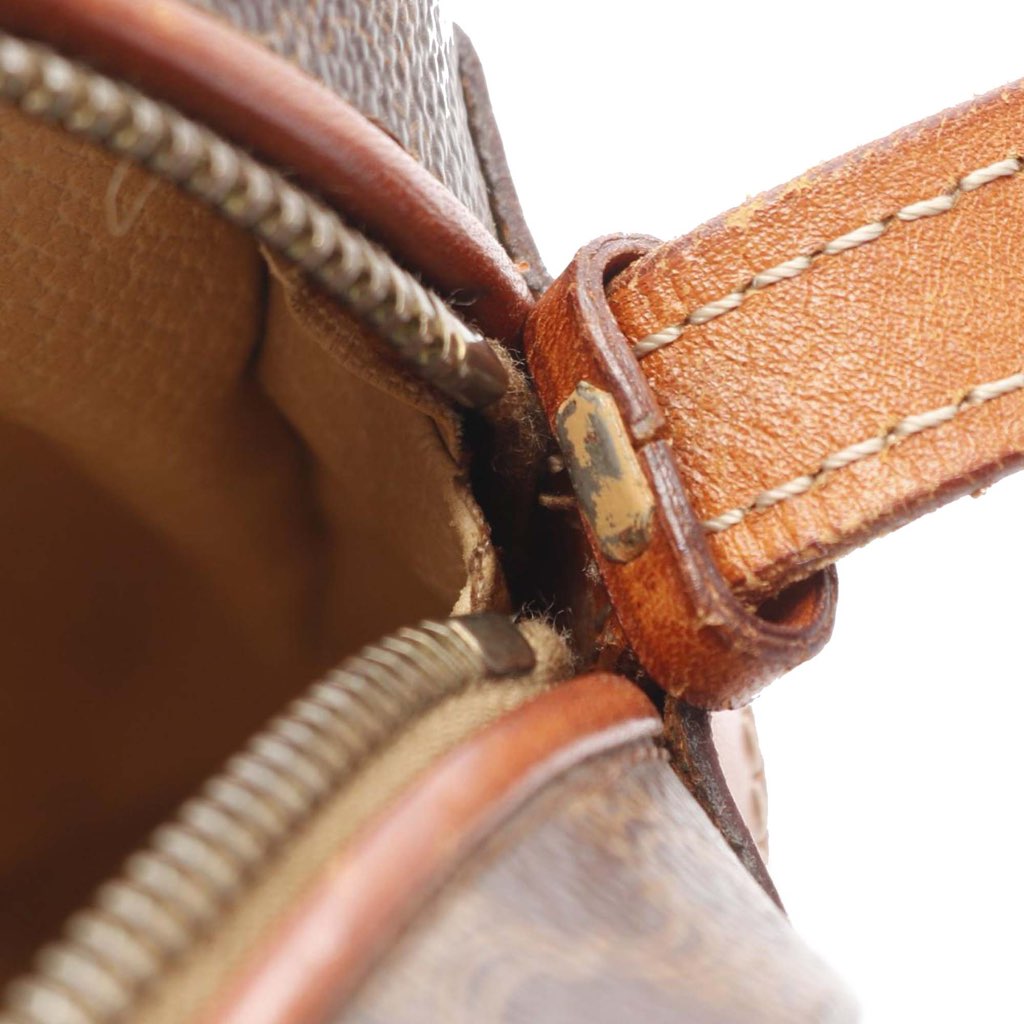 Celine Macadam Coated Canvas Crossbody - 5